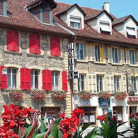 Hotel De La Croix-Blanche Cressier Exteriér fotografie