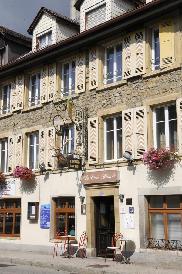 Hotel De La Croix-Blanche Cressier Exteriér fotografie